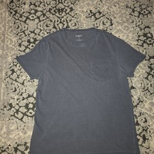Men's Blue Crew Neck T-Shirt